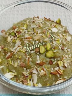 A picture of Lauki ka Halwa (Bottle gourd halwa).