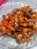 Samcan / pork belly cabe garam