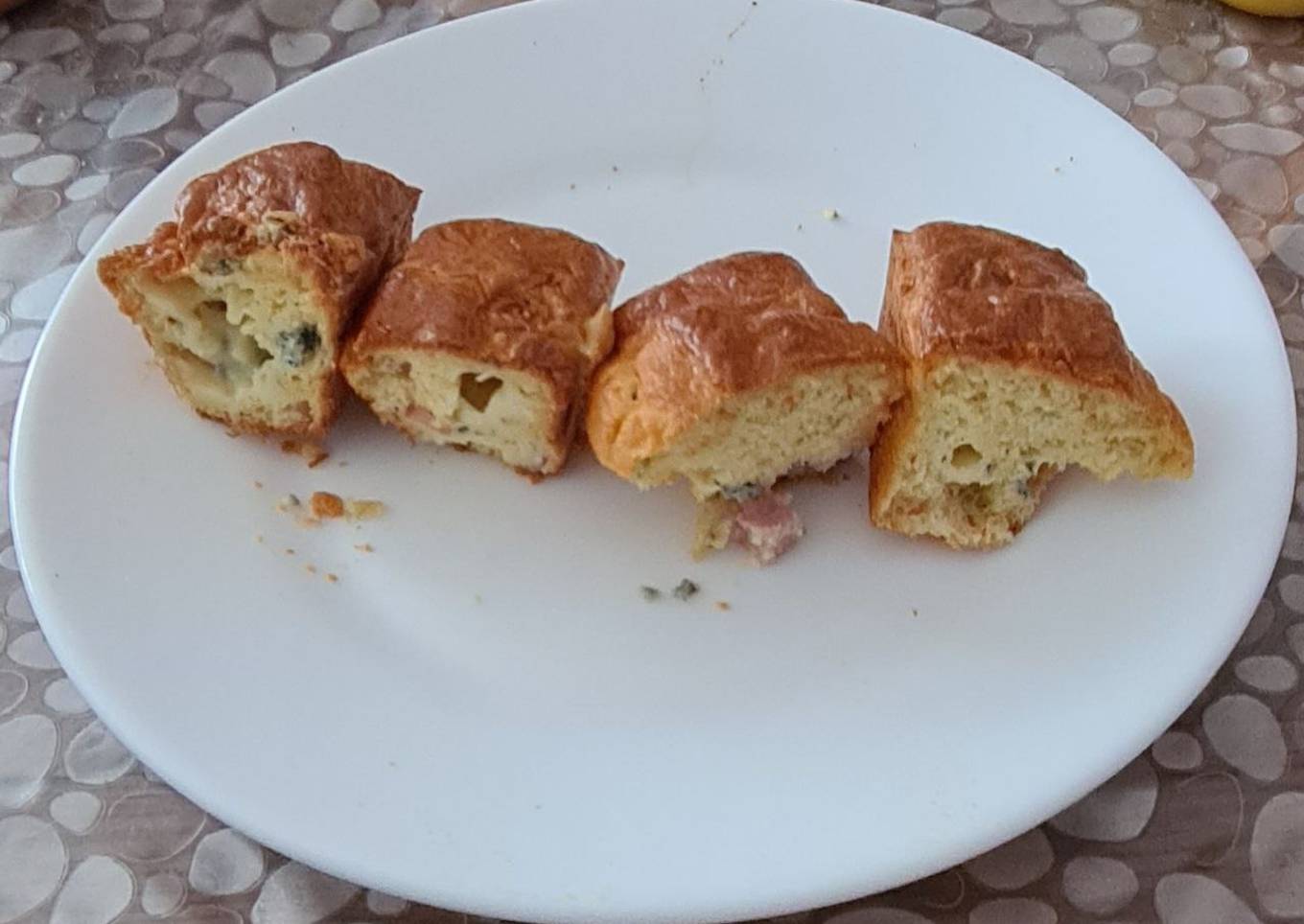 Cake au jambon et bleu d'Auvergne