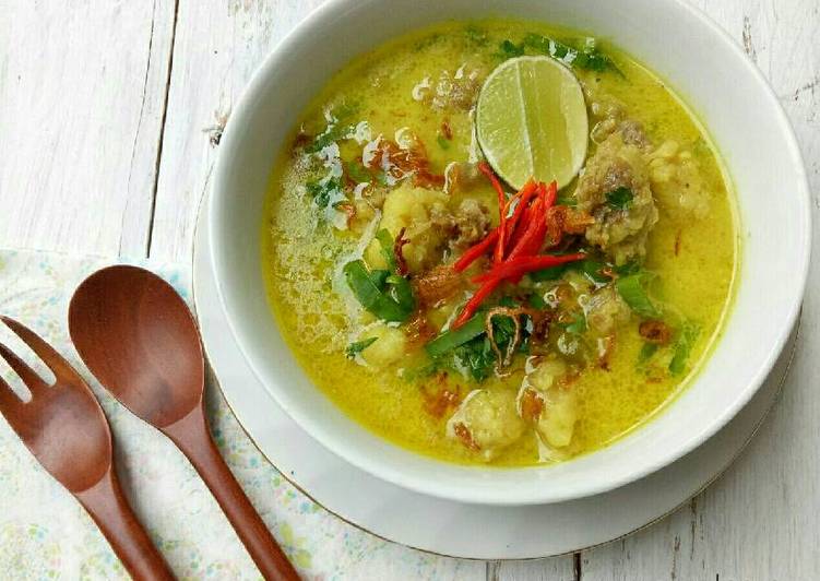 Soto Daging Sandung Lamur #Ketopad_CP_AnekaSoto