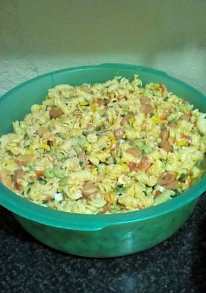 A picture of Pasta screws salad.