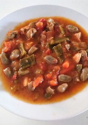 Una foto de Guiso de verduras con carne