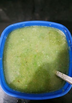 A picture of Healthy Green Soup.