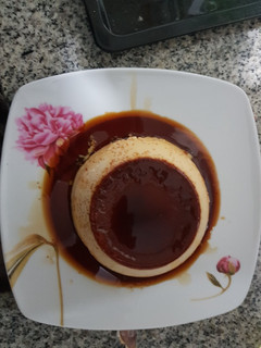 Una foto de Flan de piña 6º