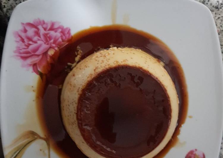 Flan de piña  6º