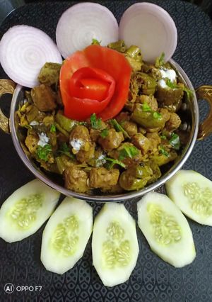 सोयाबीन तुरइ की सब्जी रेसिपी मुख्य फोटो