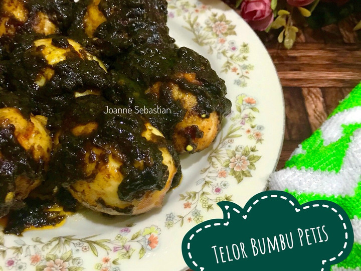 Anti Ribet, Buat Telor Bumbu Petis Anti Gagal