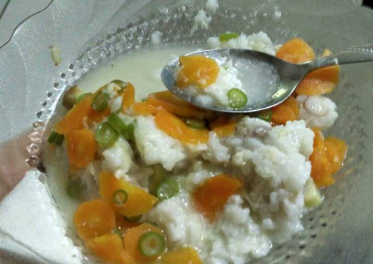 Langkah Mudah untuk Menyiapkan Nasi Tim Gurih + Sayur Lodeh, Menggugah Selera