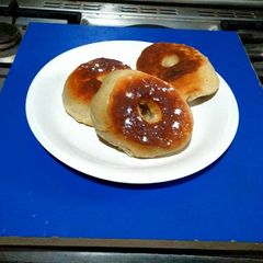 A picture of Oven baked Doughnuts.