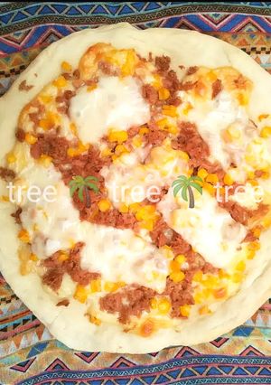 Foto resep Simple Tuna Pizza