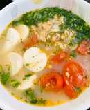 Canh Nghêu nấu mẻ