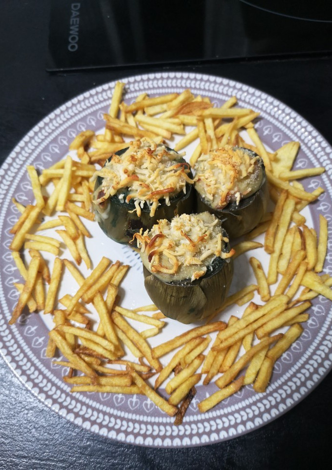 Una foto de Alcachofas rellenas