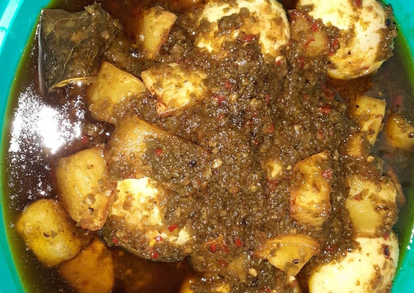 7. Telur Kentang Lado Mudo