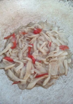 Foto resep Tumis jamur cabe merah