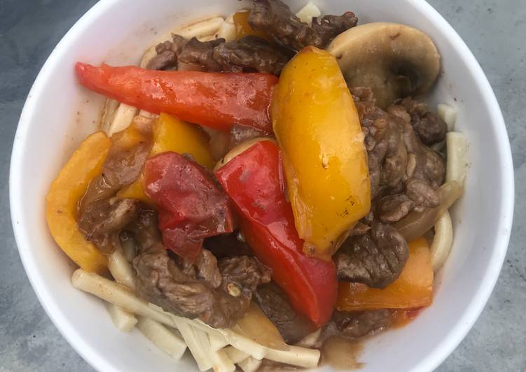 How 10 Things Will Change The Way You Approach Pepper Steak with Kluski Noodles