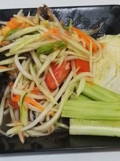 รูปของ ส้มตำปูปลาร้า