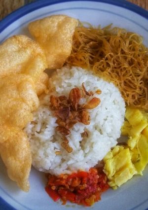 Foto resep Nasi Uduk Rice Cooker
