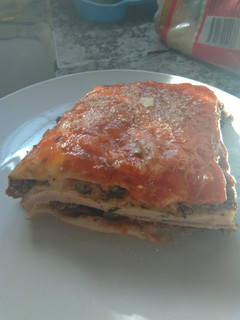 Una foto de Lasagna Potente