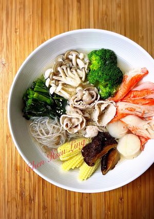 高湯什錦盅 的食譜成品照片