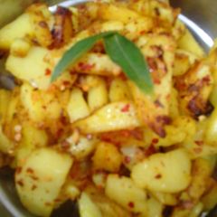 A picture of Dry aloo.