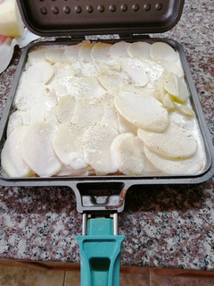 Una foto de Papas a la crema