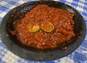 Foto resep Sambal Dadak Khas Sunda