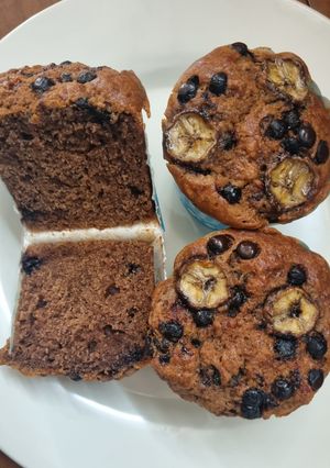 Foto resep ❣️Muffin coklat pisang