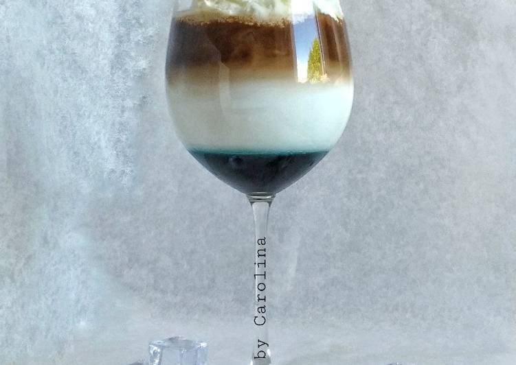 Bagaimana Membuat Blue Aren Iced Coffee, Enak Banget