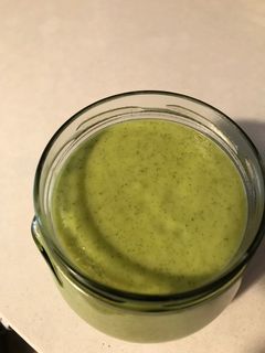 Una foto de Crema de calabacín