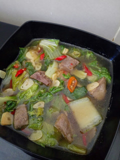 Foto resep Sawi daging sapi