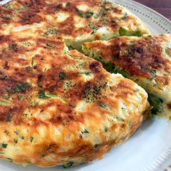 A picture of Rice Cooker Broccoli & Cauliflower Frittata.