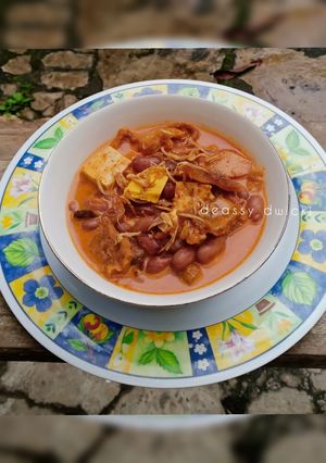 Foto resep Krecek kulit tahu kacang merah