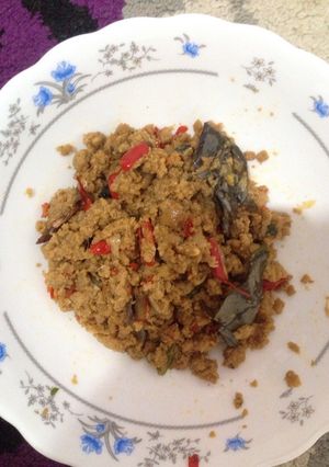 Foto resep Oncom tumis pedas