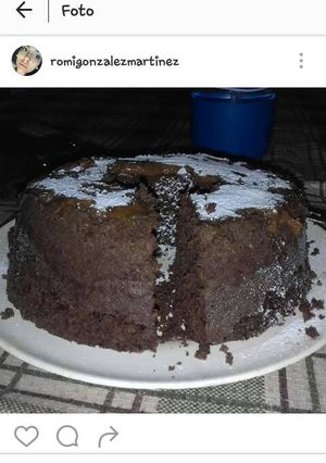 Una foto de Torta de chocolate (elaboración en Microondas)