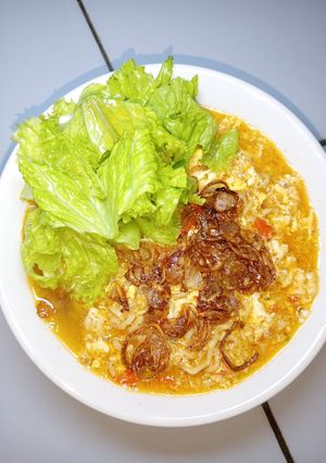Foto resep Mie telor oblok