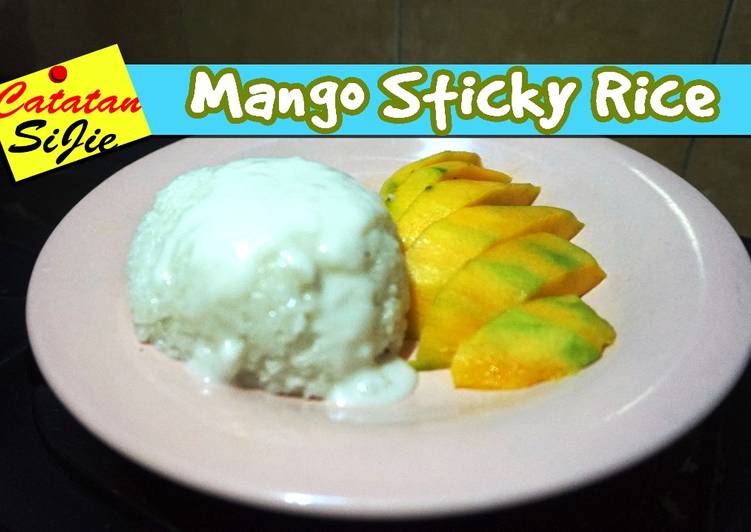 Easiest Way to Make Juicy Mango sticky rice