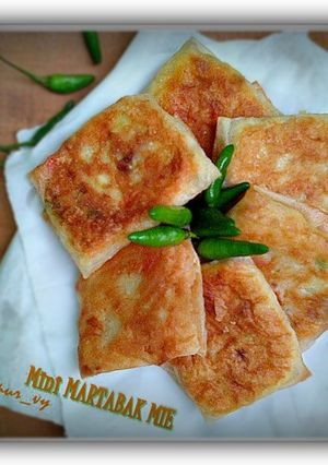 Foto resep MARTABAK MIE mini ranjau rawit