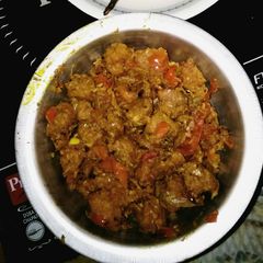 A picture of Soya manchurian.