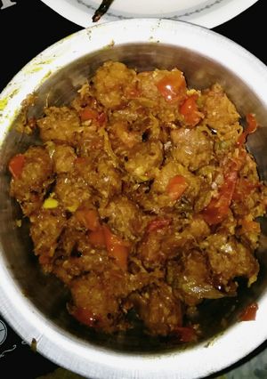 A picture of Soya manchurian.