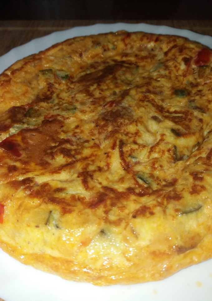 Una foto de Tortilla de verdura y patata