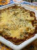 Gratin de fèves au bœuf façon hachis Parmentier