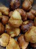 Buñuelos de banana sin azúcar