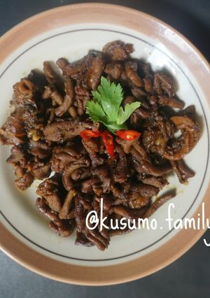 Foto resep Usus ayam ala angkringan solo