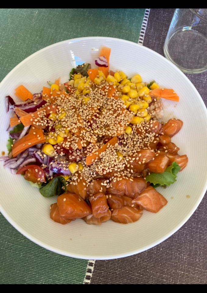 Una foto de Poke Bowl casero