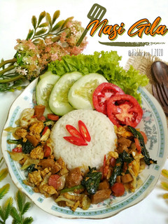 Foto resep Nasi Gila Pedas 🍚🌶