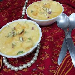 A picture of Mango Payasam.