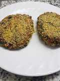 Hamburguesas de soja y espinaca sin gluten (veganas)