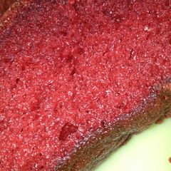 A picture of My first Red Velvet Cake.
