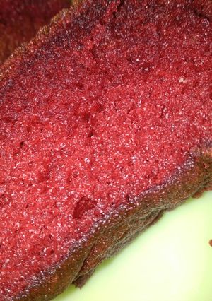 A picture of My first Red Velvet Cake.