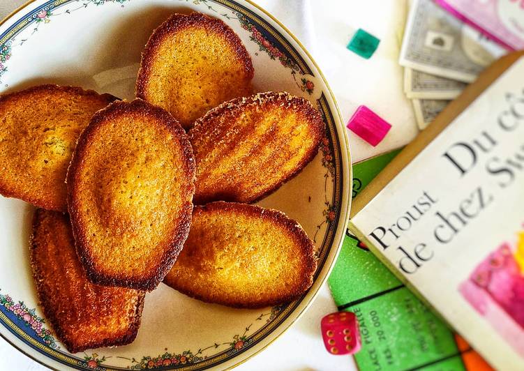 A révélé le secret de la recette Madeleine à la Vanille parfait